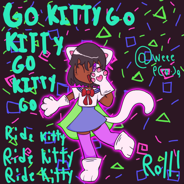 Go kitty go!