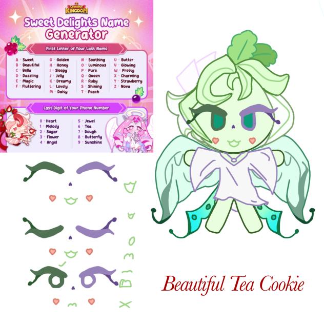 Beautiful Tea Cookie!!!