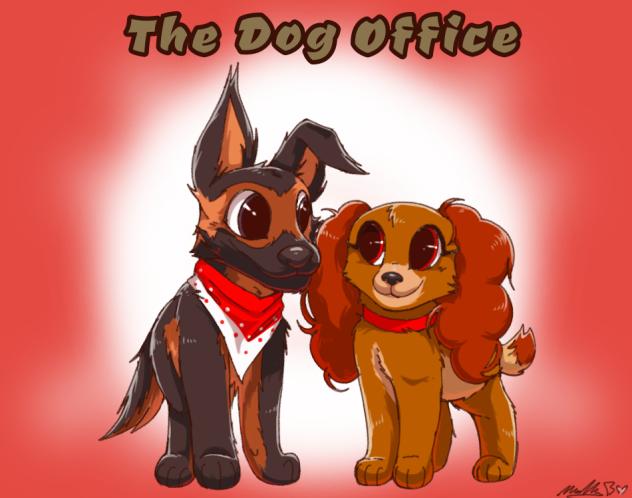 Read “The Dog Office” NOW!!🐶🫵