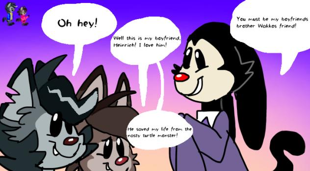 Haylie shows off her boyfriend to Mara