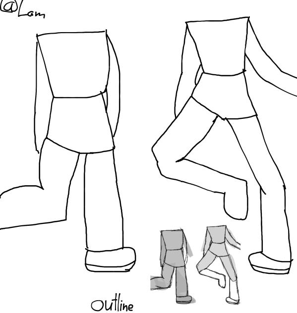 Drawing poses from my imagination2