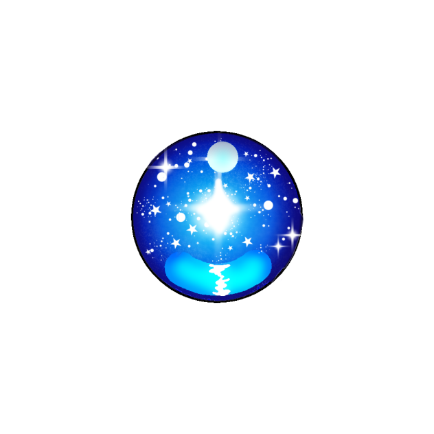 galaxy sparked anime sapphire eye iris