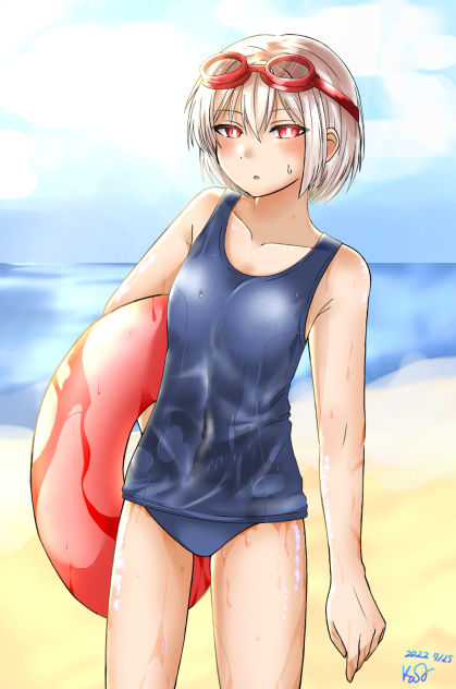 旧スク水ヤニちゃん