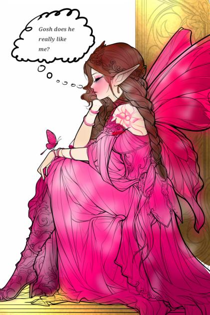 Gosh does he really like me