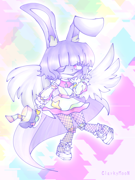 🤍🐇😈
