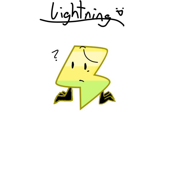 Lightning drawing (I didn’t draw asset)