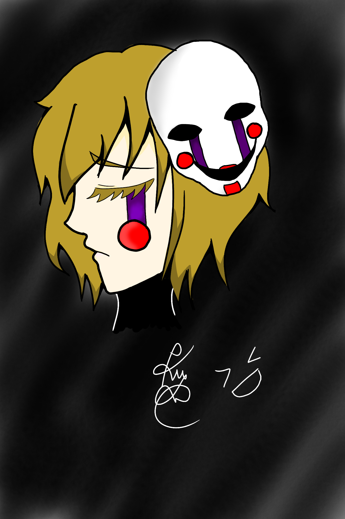 FNAF 2 - Puppet Speedpaint - ibisPaint