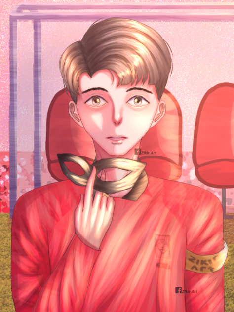 Son Heung Min FanArt Manhwa style