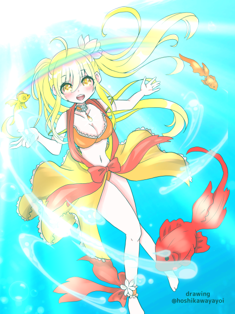 流金更砂(星川ヤヨイさんの線画お借りしました！)