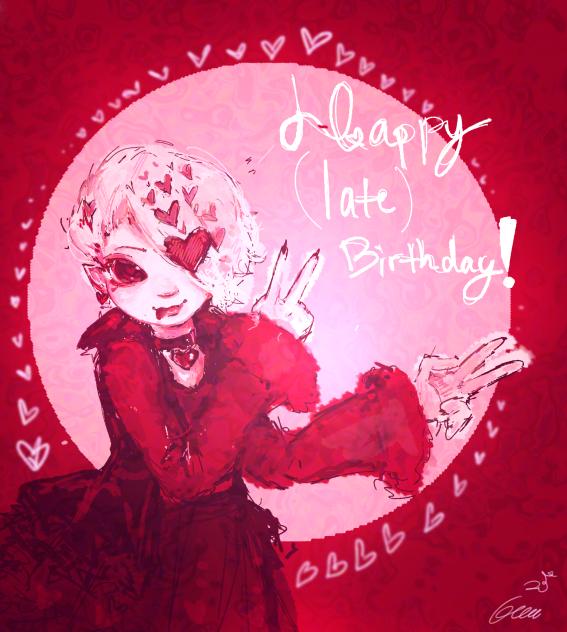 happy late birthday for mr.G's student!!