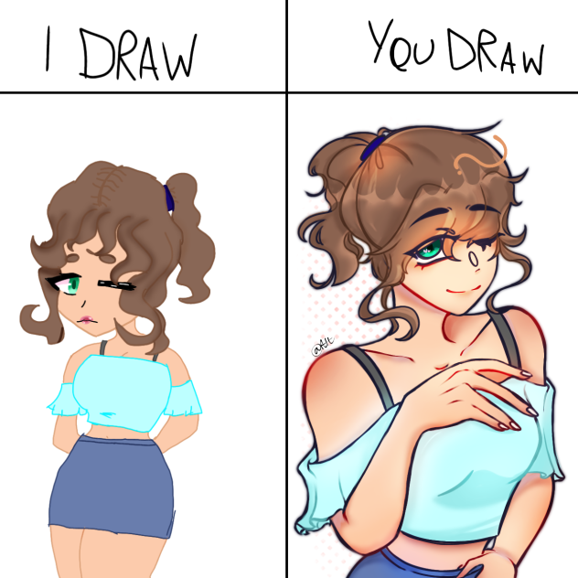 i draw you draw with maria!!