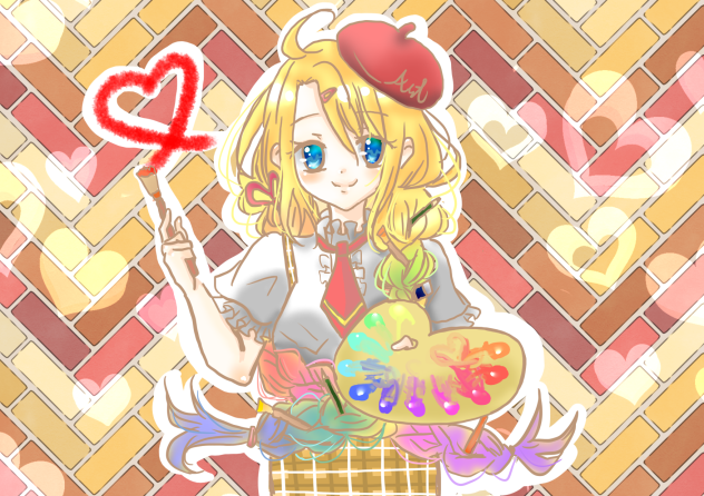 虹色に描こう