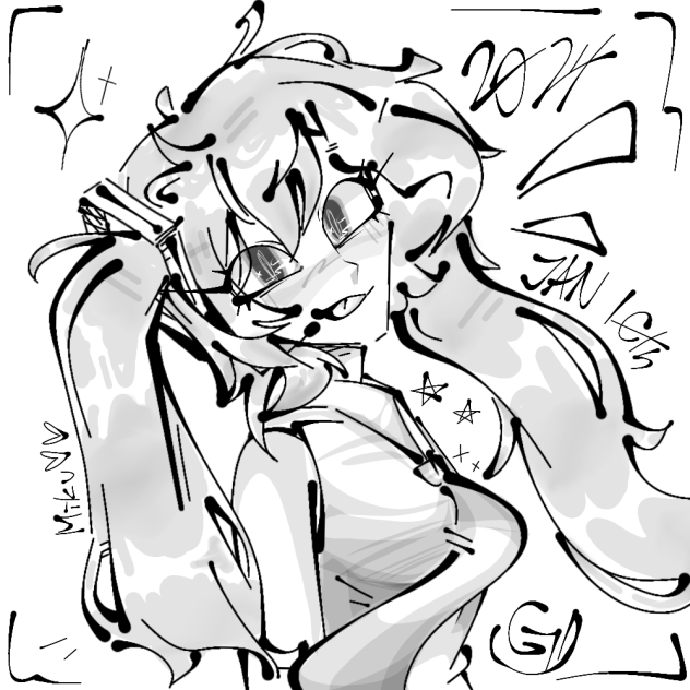 Hatsune Miku Doodle