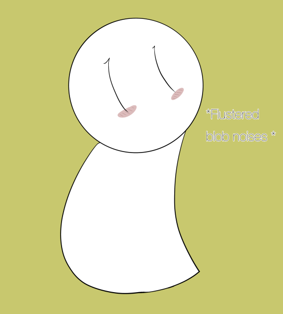 Flustered blob