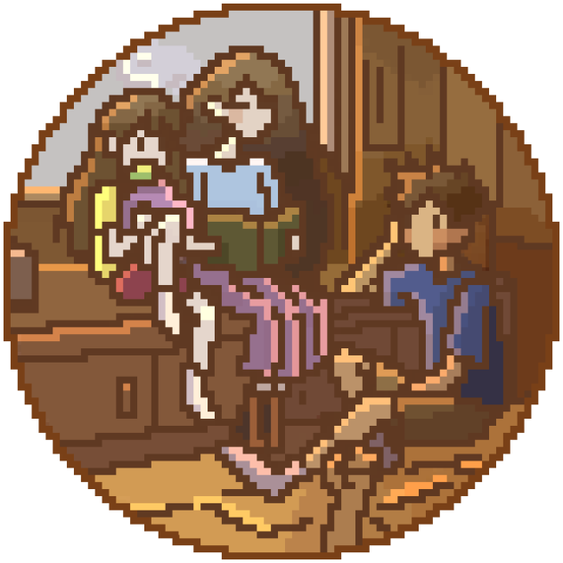 omori - calendar project pixel animation