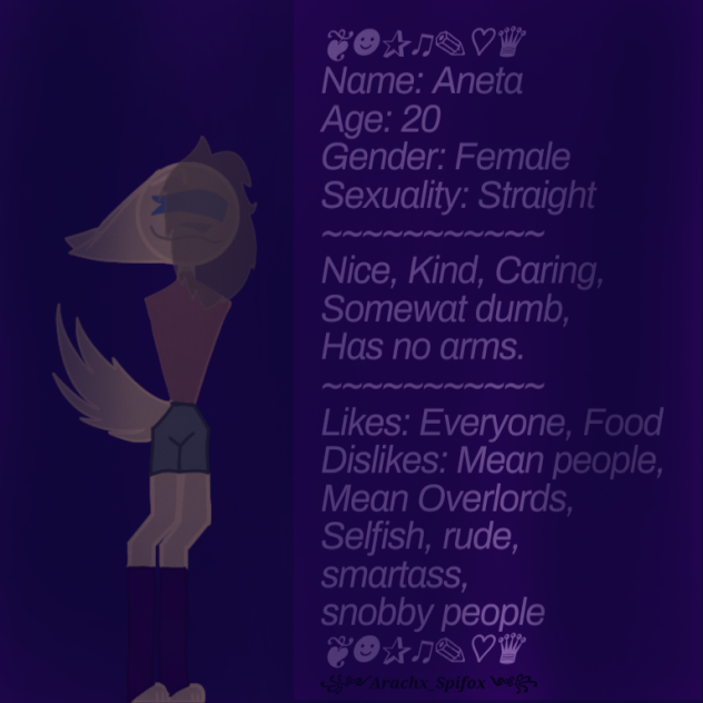 New Hazbin Hotel Oc, Aneta