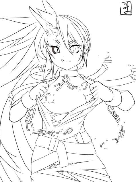 Active factor 線画
