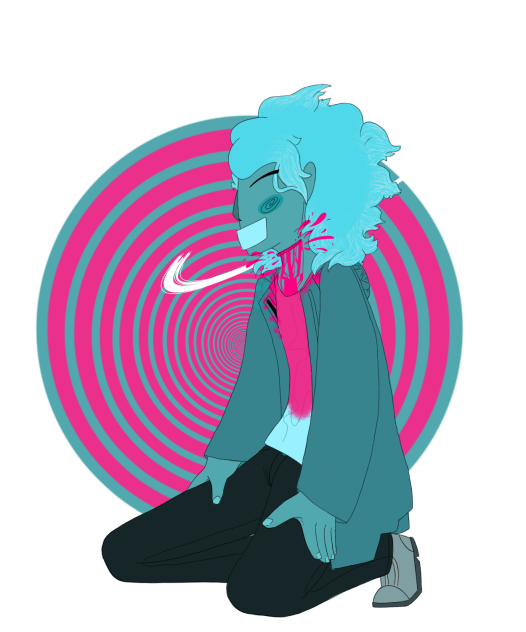 Blue Blood [SPEEDPAINT] ibisPaint