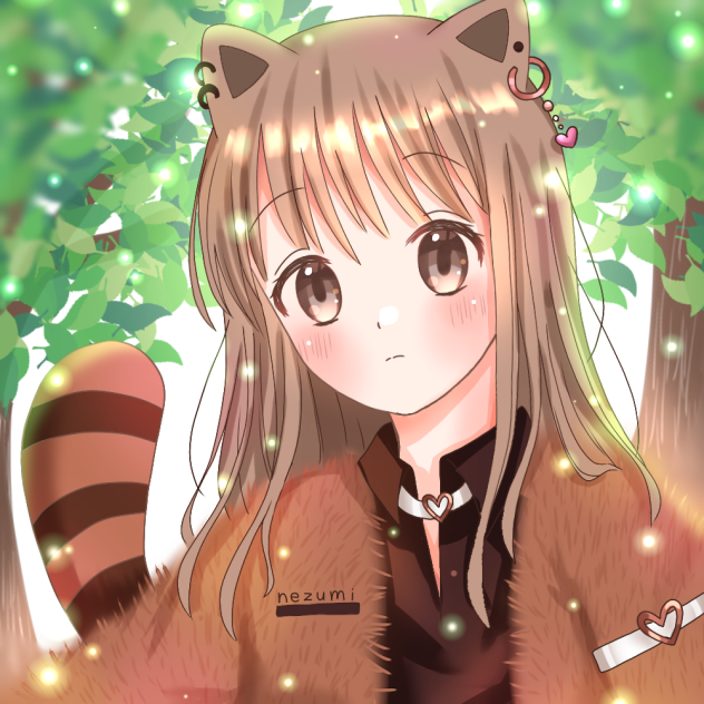 レッサーパンダ Ibispaint