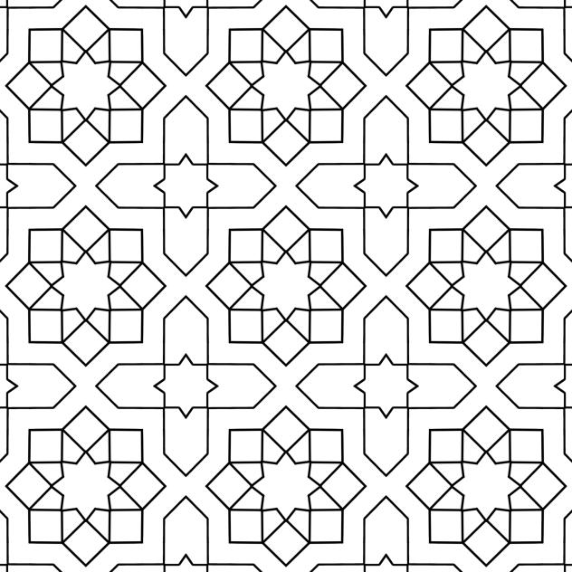 arabesque art pattern 17