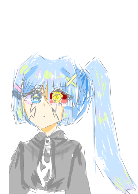 全て直線だけで描いたアビス