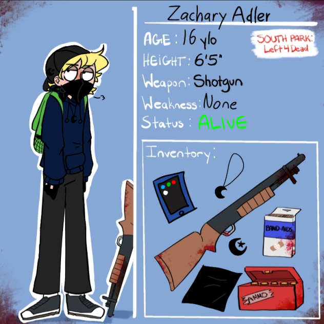Zachary Adler, South Park Left 4 Dead
