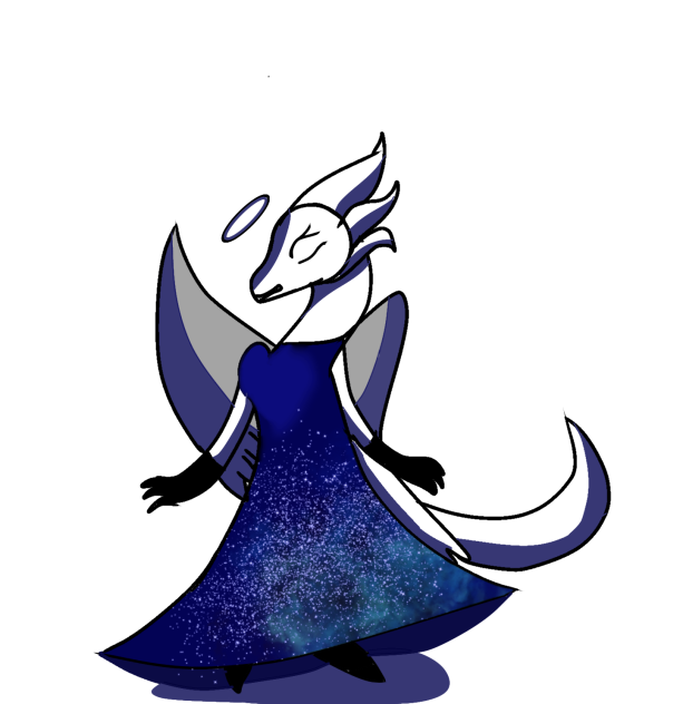 Halo in a dress 🙃