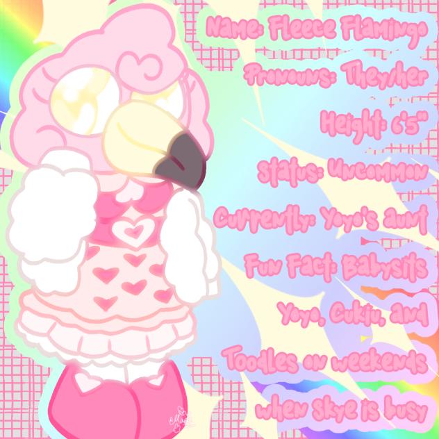 Fleece Flamingo