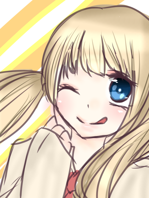だって2日会えないからっね☆落書き