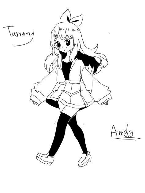 Tammy lineart