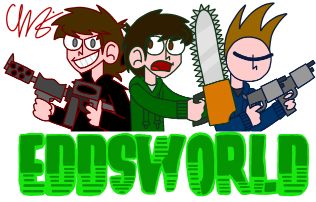 Eddsworld logo from 2004 redraw