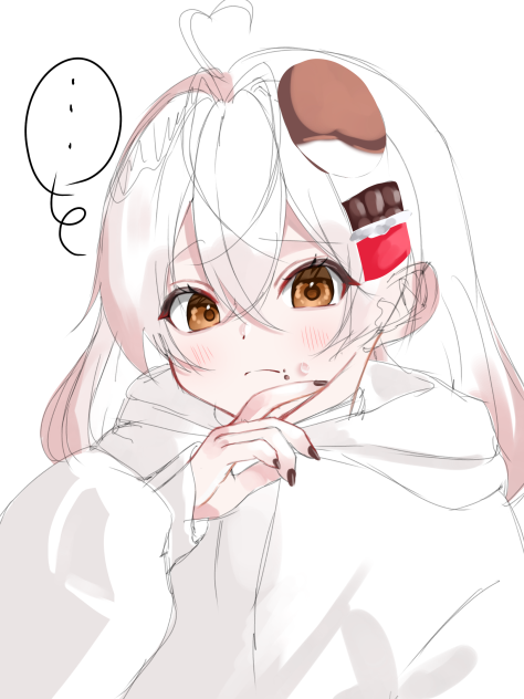 食べてない、、