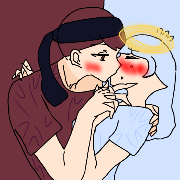 kiss🤎🤍
