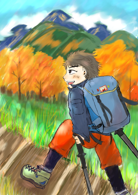季節はずれの登山