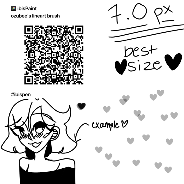 ozubee’s lineart brush!