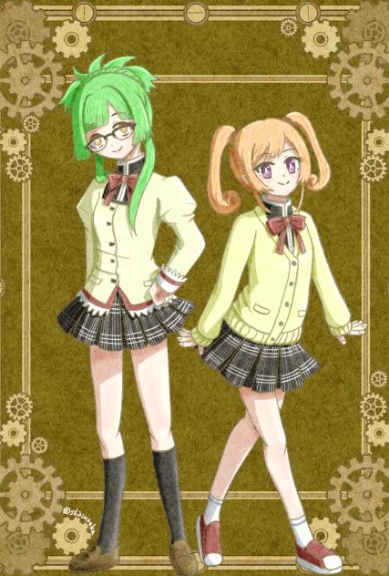 まどマギの丁香とセルマ