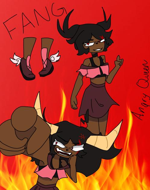 FANG she is a very angry at all times