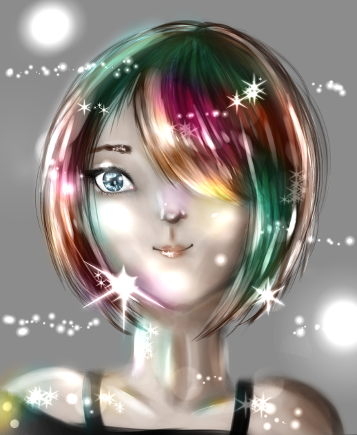 Realistic cool art