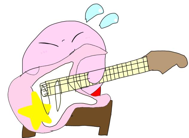 ギターをひきたいカービィさん