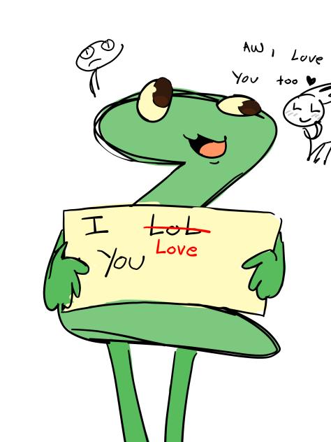 Rewrite!two loves me okay