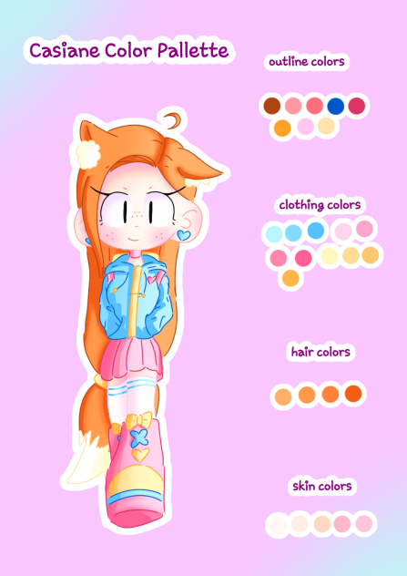 Casiane Color Pallette 🦊