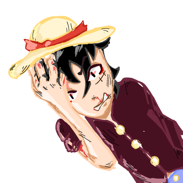 Luffy (practice - ibisPaint