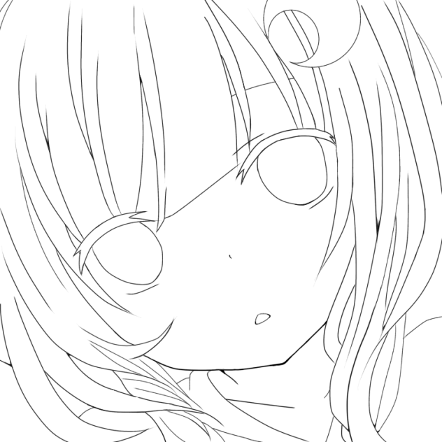 あなたのために 線画 パチェ 線画 修整Ver. - ibisPaint