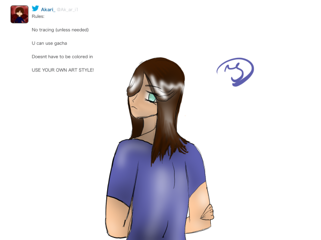 Fan art for Akari