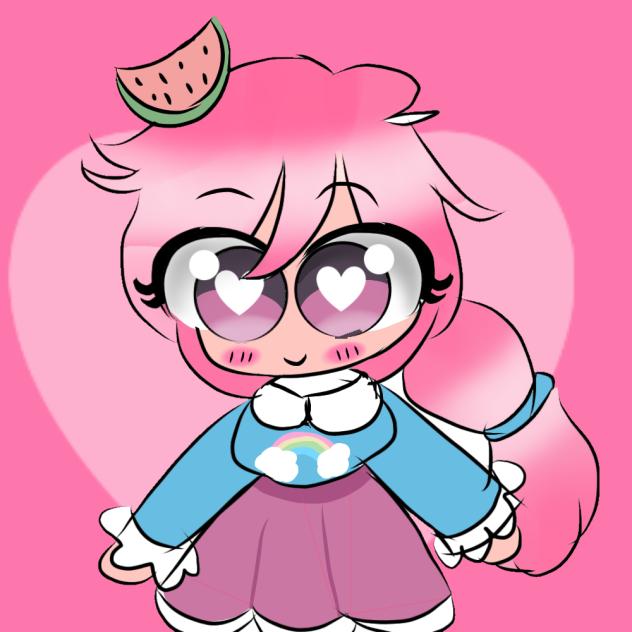 Yummy cute girl 🍉😋