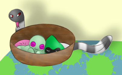 Babies in a basket