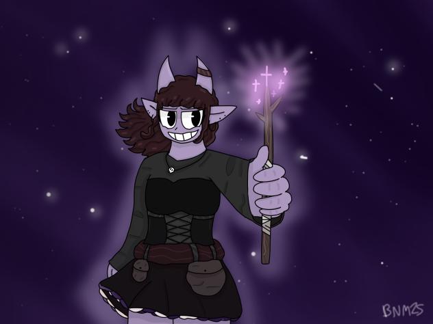 Magic girly (My oc)