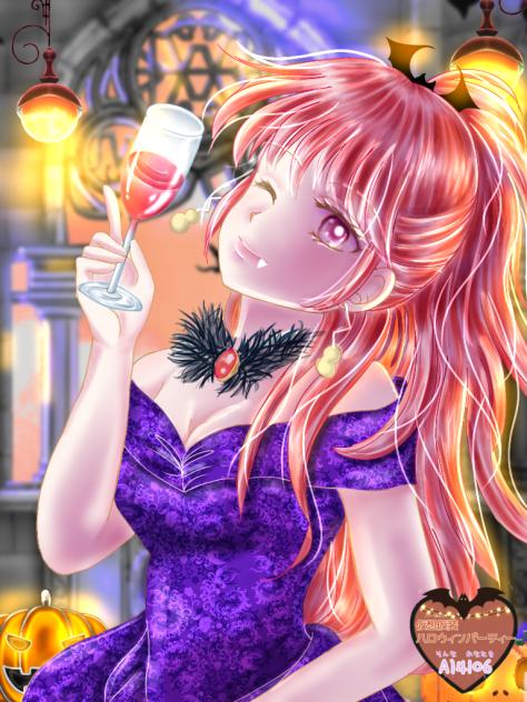 Liuさんちのメル姉様でハロウィンパーティー