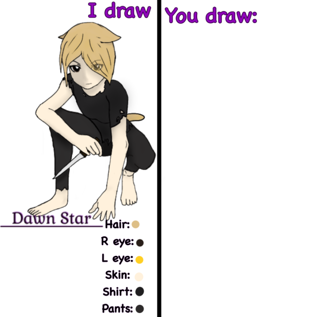 I draw you draw Kat!