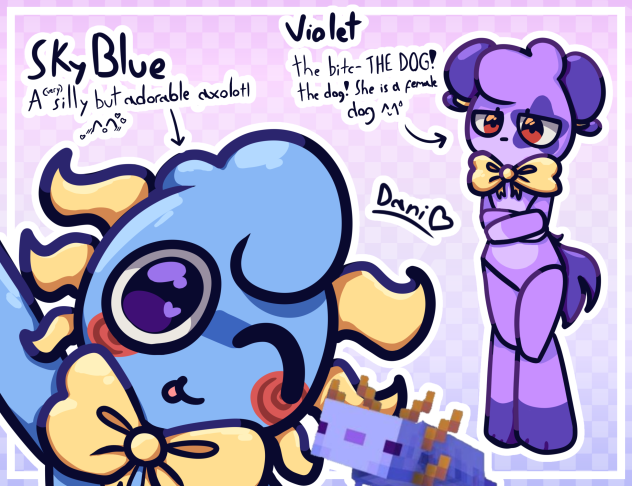 🌈SkyBlue and Violet🌈